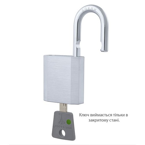 Замок навісний MUL-T-LOCK G47 7x7 (2 ключа) - Фото №2