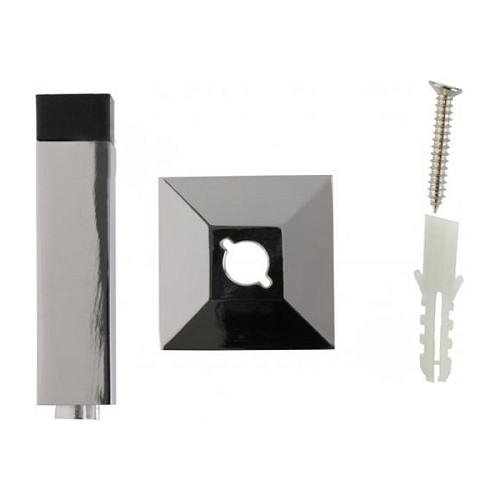 Стопор дверной настенный MVM M-75 CP полированный хром - Фото №2