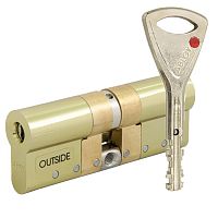 Цилиндр ABLOY Protec2 97 (31*66) латунь полированная