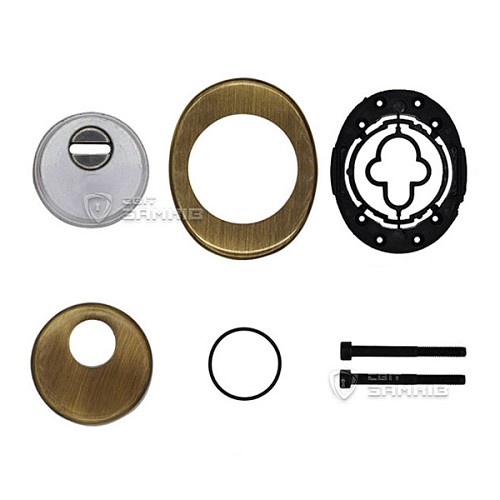 Протектор AZZI FAUSTO F23 25 мм 85x70 бронза - Фото №4