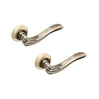 Ручки на розеті GAVROCHE Rubidium AL-A5 AB бронза