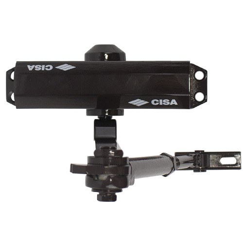 Дотягувач CISA 60461.03.0.88 STD HO з фіксацією до 80 кг коричневий - Фото №9