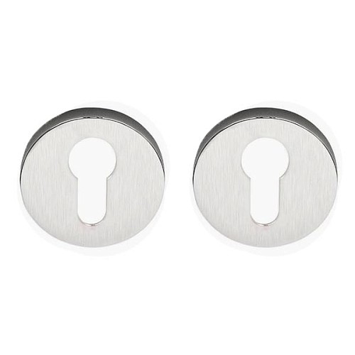 Накладки на серцевину COLOMBO FF13 матовий хром