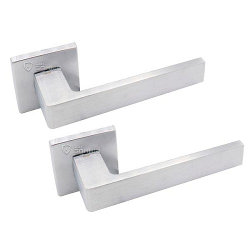 Ручки на розеті DND by MARTINELLI Quattro-Z 02 ZCS матовий хром - Фото №1