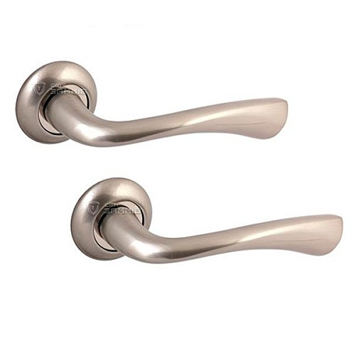 Ручки на розеті APECS Megapolis "Tokyo" H-0824-A Nis нікель матовий