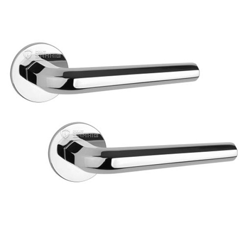 Ручки на розетте TUPAI 4160 5S (4041-4046) хром полированный - Фото №1