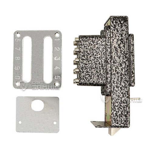 Замок накладной KEDR кодовый 30 мм - Фото №5