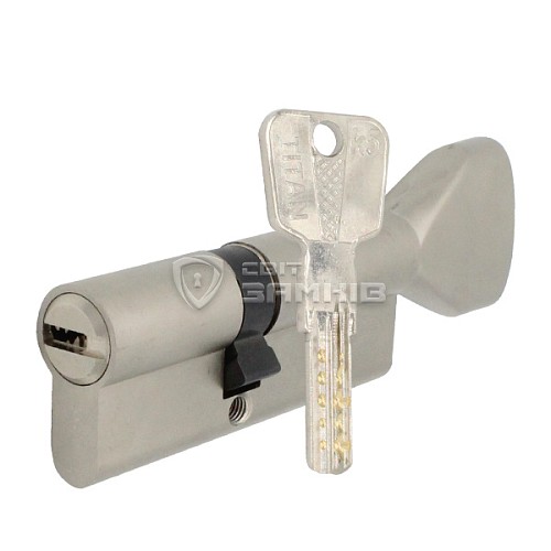 Цилиндр TITAN K5 80Т (30*50T) никель сатин - Фото №1