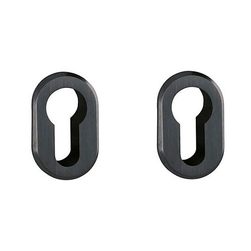 Накладки на серцевину HOPPE РС латунь чорна матова - Фото №1