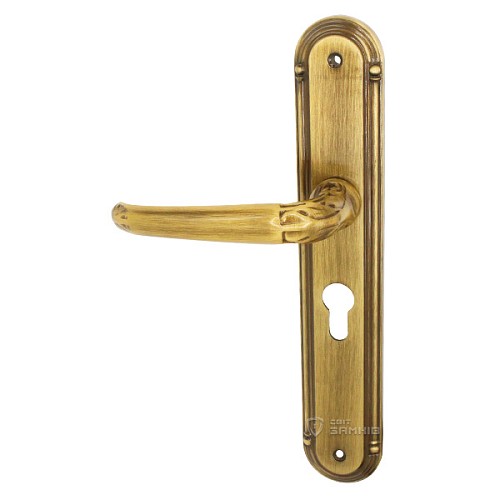 Ручки на планці OZCANLAR Yakut Yale 55 матова бронза - Фото №2