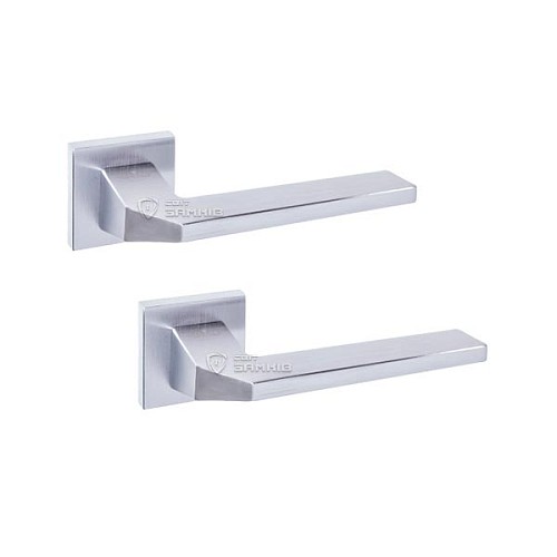 Ручки на розетте YALIS 222 (BJ79-ES79) MSC матовый хром - Фото №1