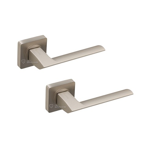 Ручки на розетте GAVROCHE Wolframium W-Z3 MSN матовый никель - Фото №1