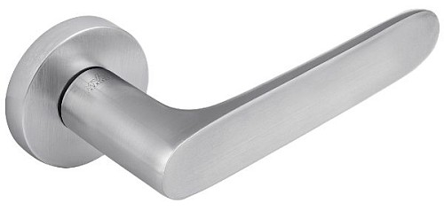 Ручки на розеті MVM Z-1800 (T4-E4) MOC матовий старий хром - Фото №3