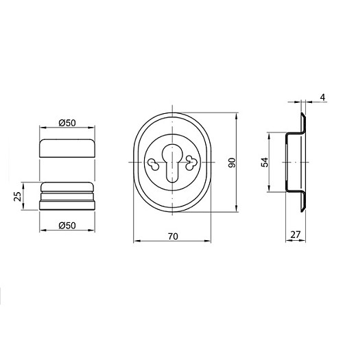 Протектор CIPIERRE 325C/27 VN чорний - Фото №2