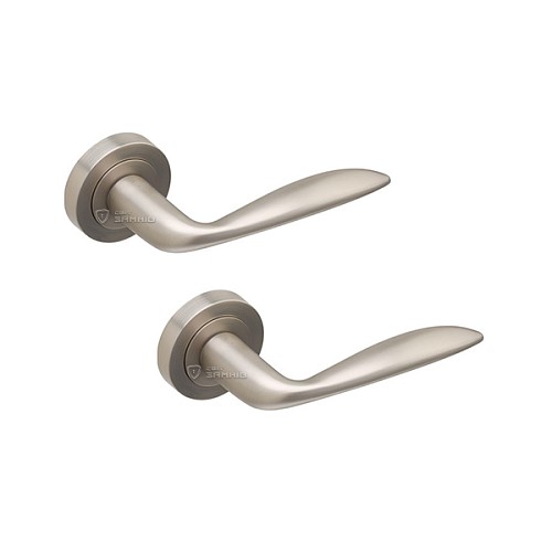 Ручки на розеті GAVROCHE Iridium Ir-Z2 MSN матовий нікель - Фото №1