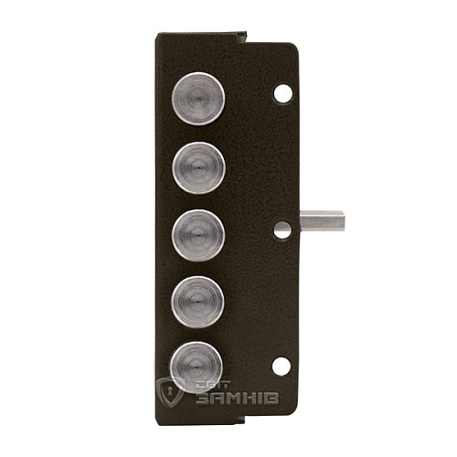 Замок накладний POTENT 900 (BS60мм) правий 3 ключа - Фото №4