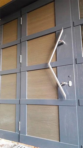 Ручки скобы MEDOS VT.300/90 угловые (комплект) нержавеющая сталь - Фото №3