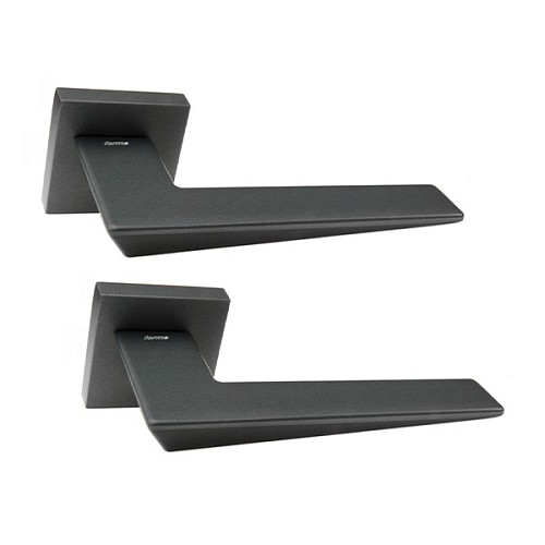 Ручки на розетте FORME Naxos 215Q G01 графит - Фото №1