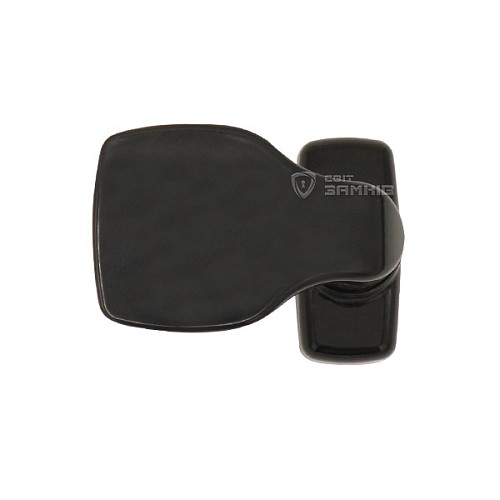 Ручки на розетте MEDOS MERKURY тянучая-тянучая черная - Фото №4