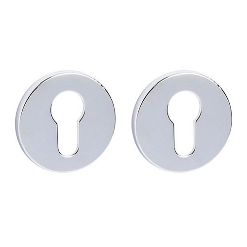 Накладки на серцевину TUPAI 4046 5S хром матовий - Фото №1