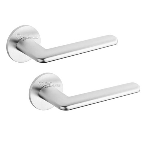 Ручки на розеті TUPAI 3098 5S (4041-4046) хром матовий - Фото №1