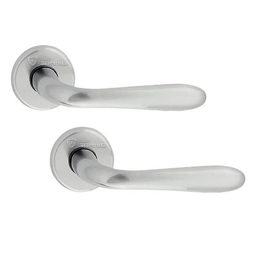 Ручки на розеті TUPAI 5S 294 (4041-4046) хром матовий - Фото №1