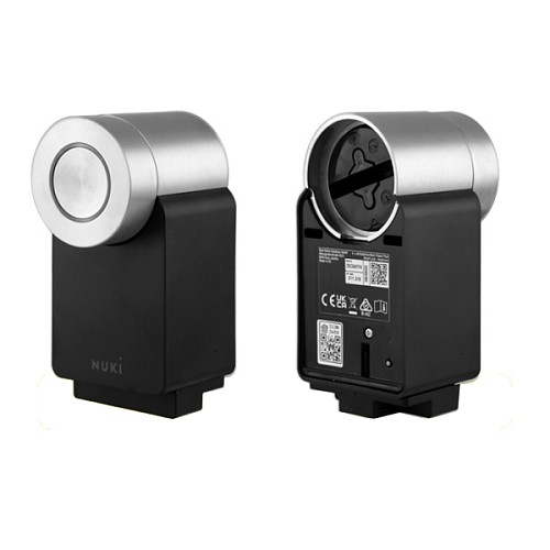 Умный замок NUKI Smart Lock 3.0 Pro WiFi накладной черный - Фото №3