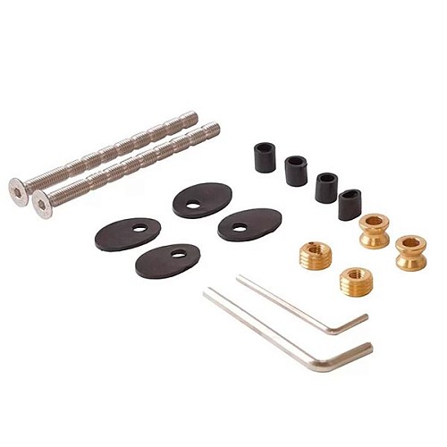 Ручки скобы MEDOS CS 650/450.90 (комплект) матовые края - Фото №4