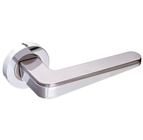 Ручки на розетте GAVROCHE Palladium Pd-Z2 CP/BN хром/черный никель - Фото №3