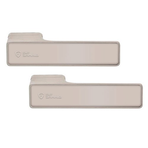 Ручки на розетте M/T Maximal 000214 SNi матовый никель (под вставку)