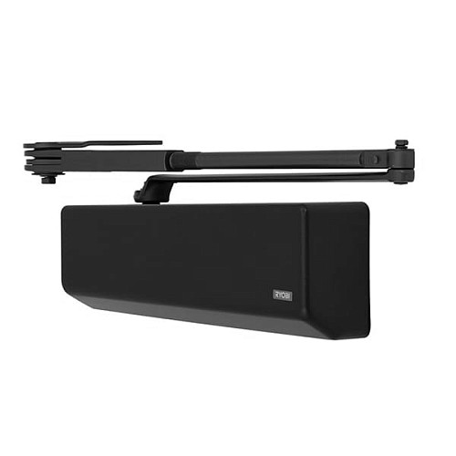 	 Доводчик RYOBI DS-4550P BC/DA PRL с фиксацией до 200кг Черный - Фото №1