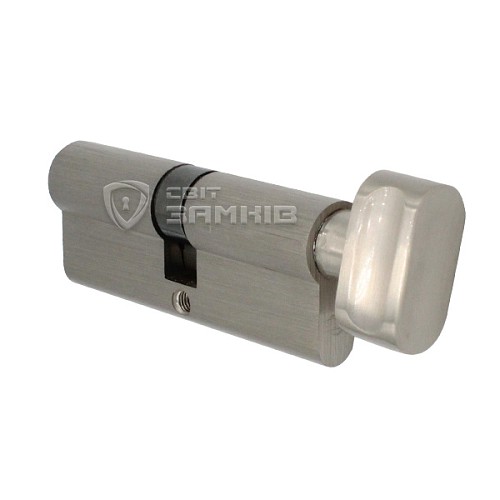 Цилиндр IMPERIAL 90T (35*55T) никель сатин - Фото №2