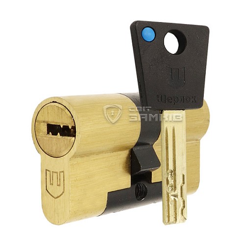 Циліндр SHERLOCK HK 80 (40*40) латунь - Фото №1