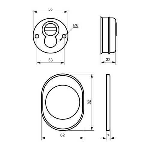 Протектор AZZI FAUSTO F23 Antitubo 33 мм бронза - Фото №5