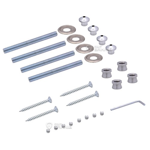 УЦІНКА_Ручки скоби ABELIX Aspen L:600mm X:400-45° 30mm SS нерж. сталь (комплект) - Фото №8