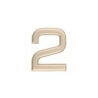 Цифра "2" NIK/SAT нікель-сатин