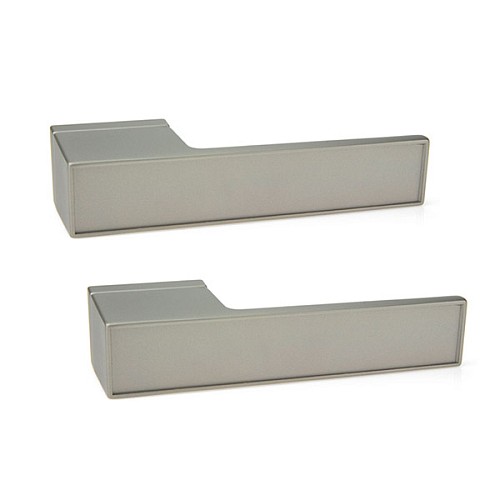 Ручки на розеті FORME Icon 302 (під вставку) N16 нікель перламутровий - Фото №1