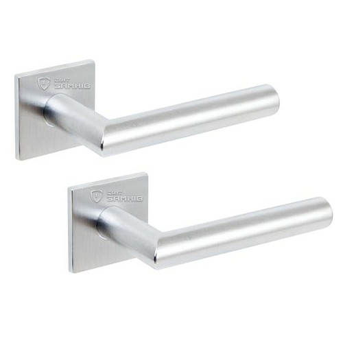 Ручки на розеті TUPAI 4002Q 5S (4040-4049) хром матовий - Фото №1