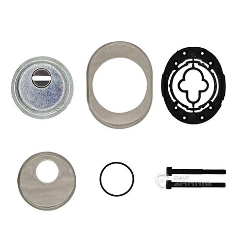 Протектор AZZI FAUSTO F23 ANT с юбкой 25 мм никель сатин - Фото №4