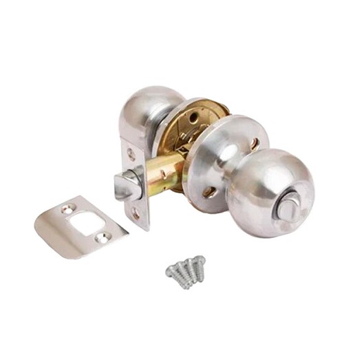 Ручка-защелка KEDR NEW D672BK SS сатин