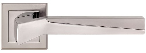 Ручки на розеті MVM Z-1319 (T7-E8) BN/SBN чорний нікель/матовий чорний нікель - Фото №3