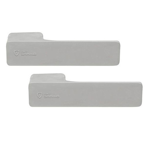 Ручки на розетте M/T Minimal 000030 TIN-C матовый хром - Фото №1