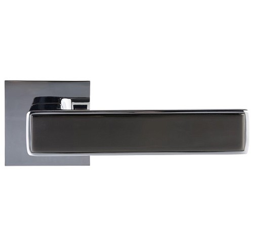 Ручки на розеті GAVROCHE Nikel Ni-Z25 CP/BN хром/чорний нікель - Фото №2