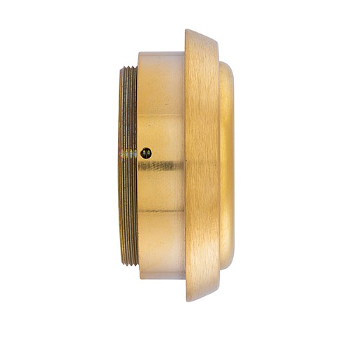 Протектор DISEC MONOLITO MILANO KRIPTON BKS260 25мм латунь матова - Фото №4