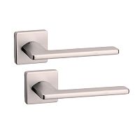 Ручки на розетте SYSTEM Slim (RO11) CBM матовый хром