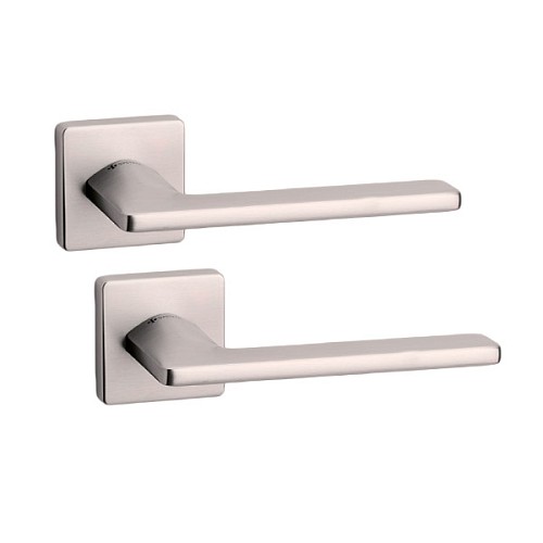 Ручки на розетте SYSTEM Slim (RO11) CBM матовый хром - Фото №1