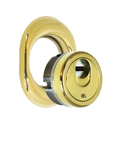 Протектор магнитный DISEC 3G2FM 25мм латунь PVD - Фото №2