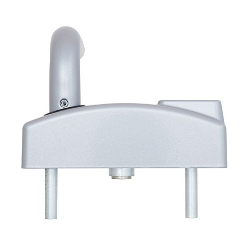 Ручка антипаника на планке TESA Modular Vector 72 мм серая с цилиндром - Фото №3