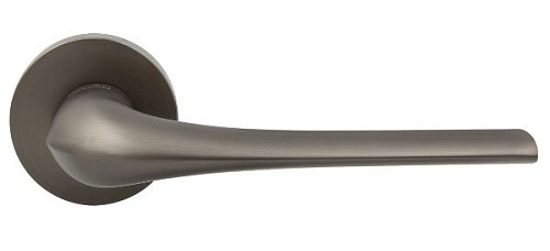 Ручки на розеті MVM Z-1802 (T4-E4) MA матовий антрацит - Фото №2