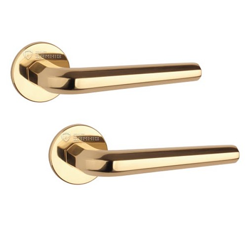 Ручки на розетте TUPAI 4160 5S (4041-4046) золото полированное - Фото №1